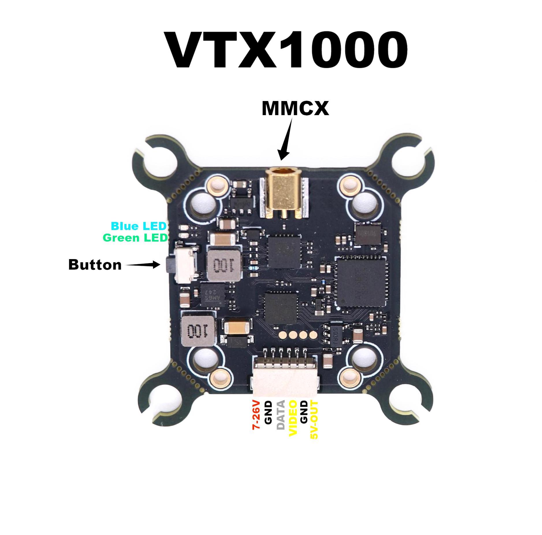 B-CUBE 5.8G VTX 800 1000 1600  - Drone Kit Vtol recensione e prezzo