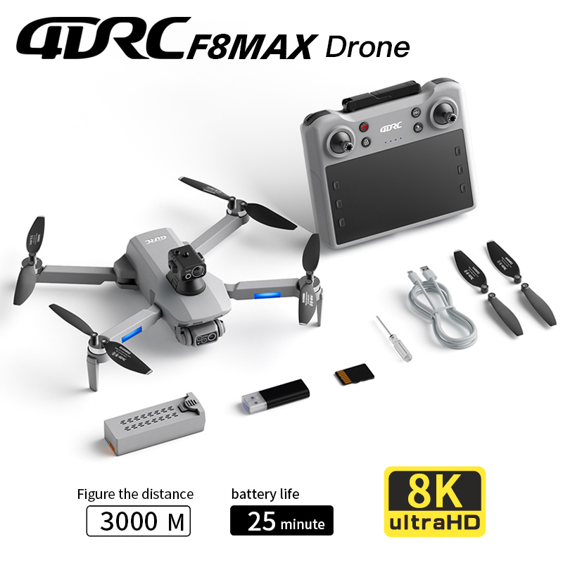 F8 MAX GPS Drone Professionale - Drone Kit Professional recensione e prezzo